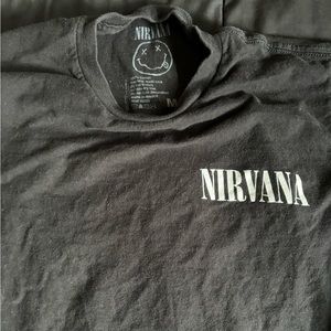 Nirvana band shirt